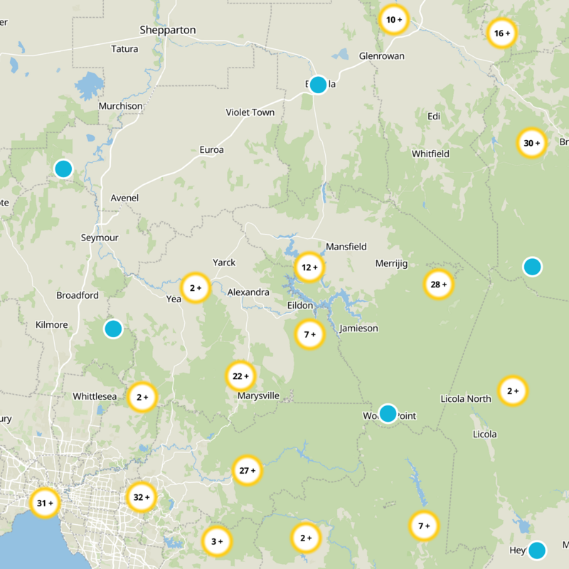 Shire of Murrindindi Static Map