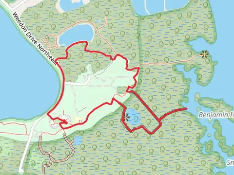 Upland Trail and Boy Scout Trail Loop