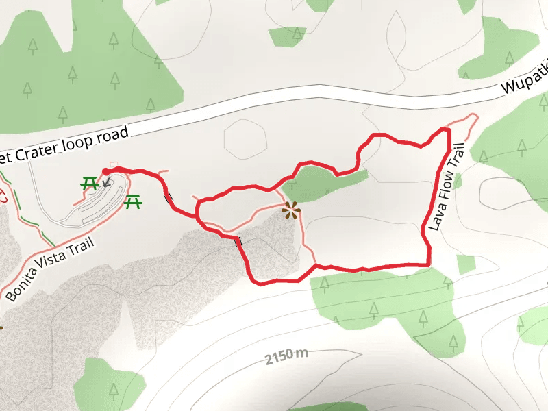 Lava Flow Trail and Long Loop Trail