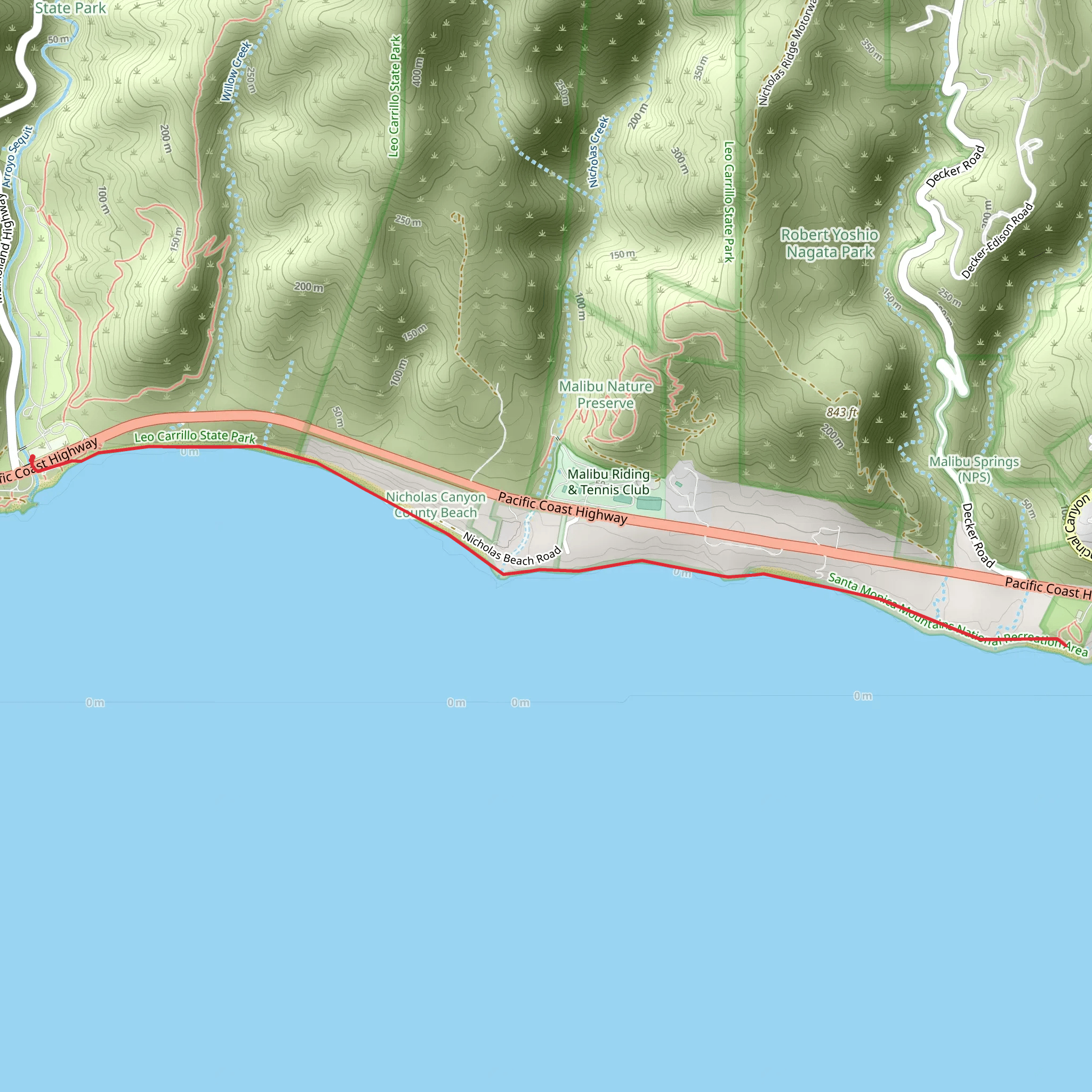 Sequit Point mobile static map