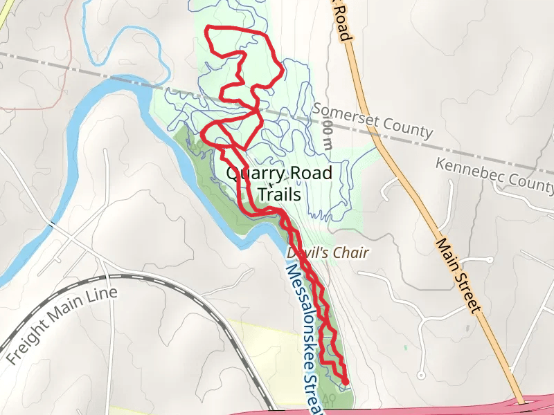 Quarry Road Recreation Area Loop