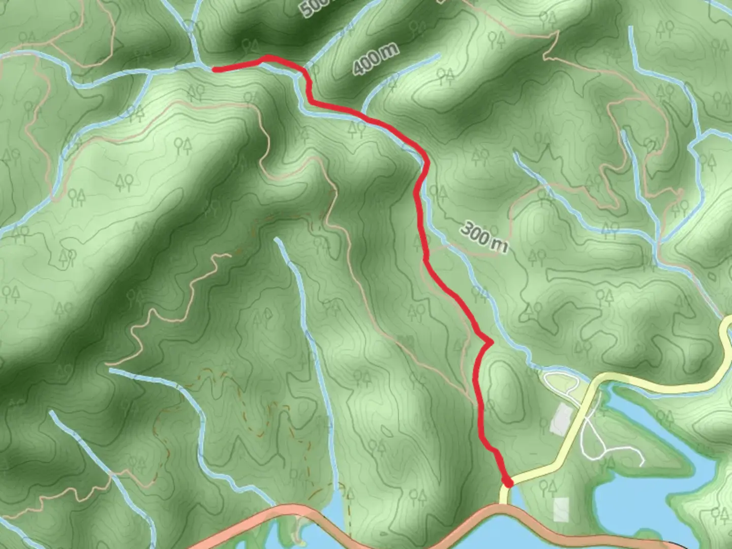 An image depicting the trail Scenic Spur and its surrounding area.