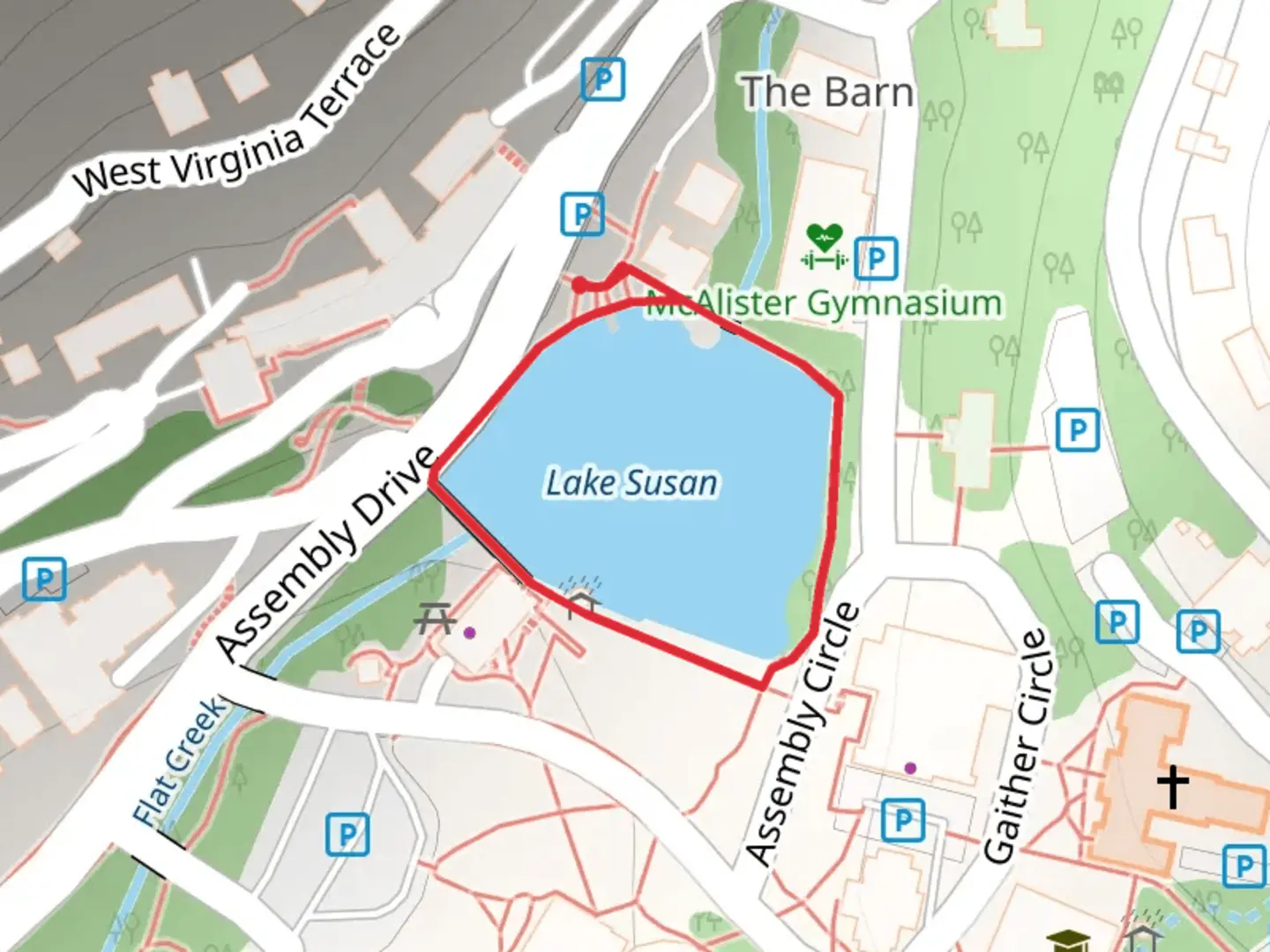An image depicting the trail Lake Susan Loop and its surrounding area.