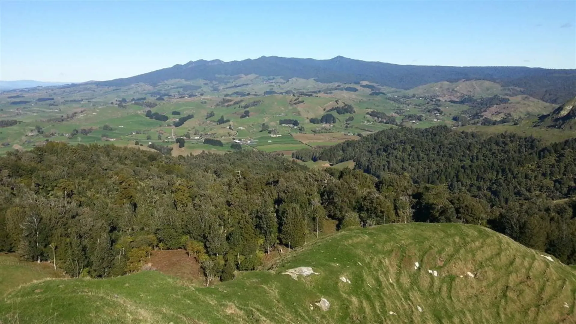 An image depicting the trail Karamu Walkway and its surrounding area.