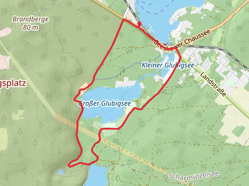 Großer Glubigsee and Springsee Loop