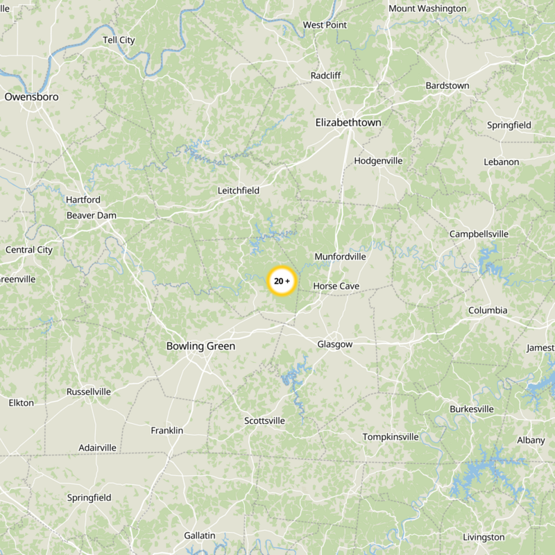 Edmonson County Static Map