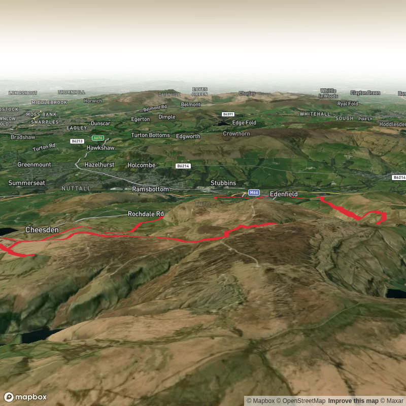 Hike from Edenfield via Knowl Hill