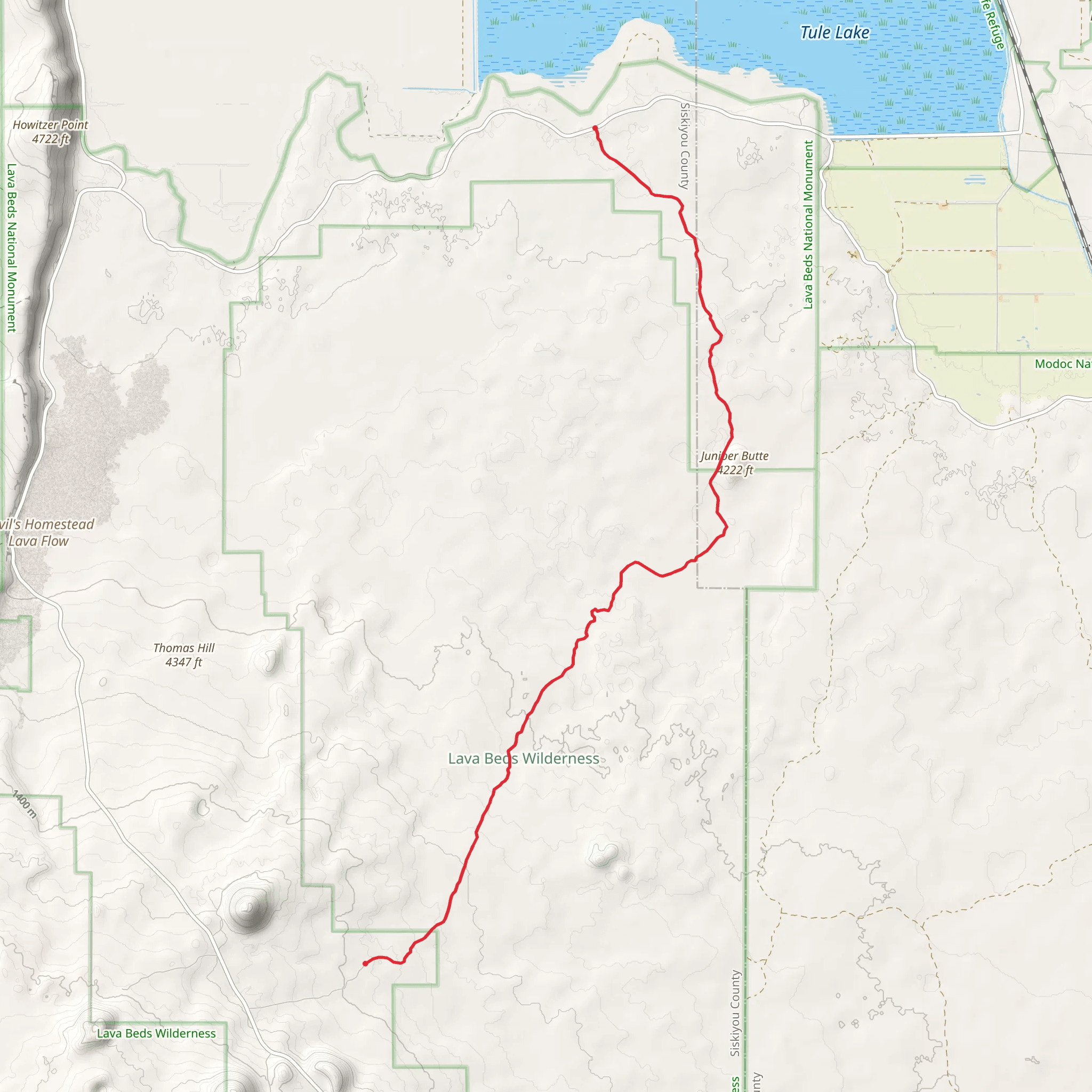 Lyons Trail mobile static map