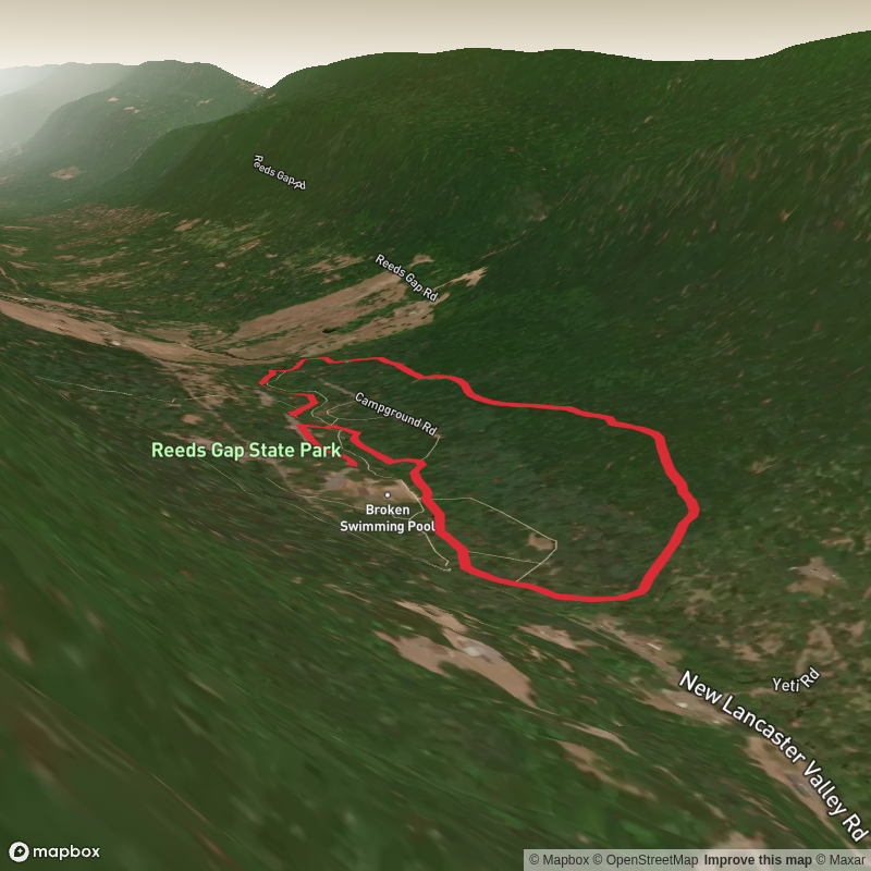 Reeds Gap State Park Trail