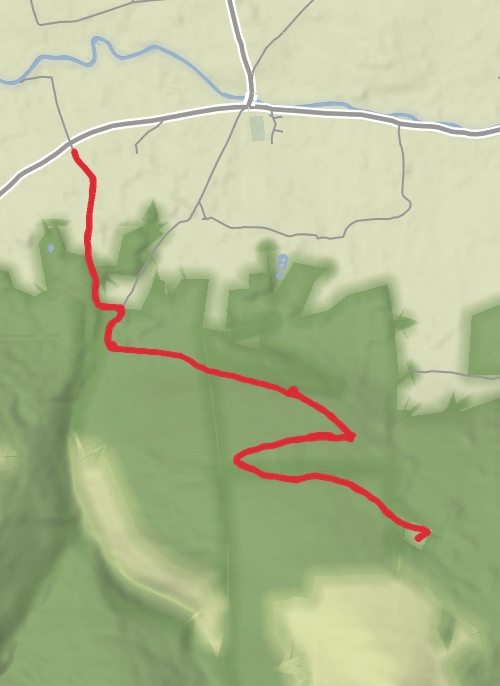 County Tipperary Hiking mobile static map