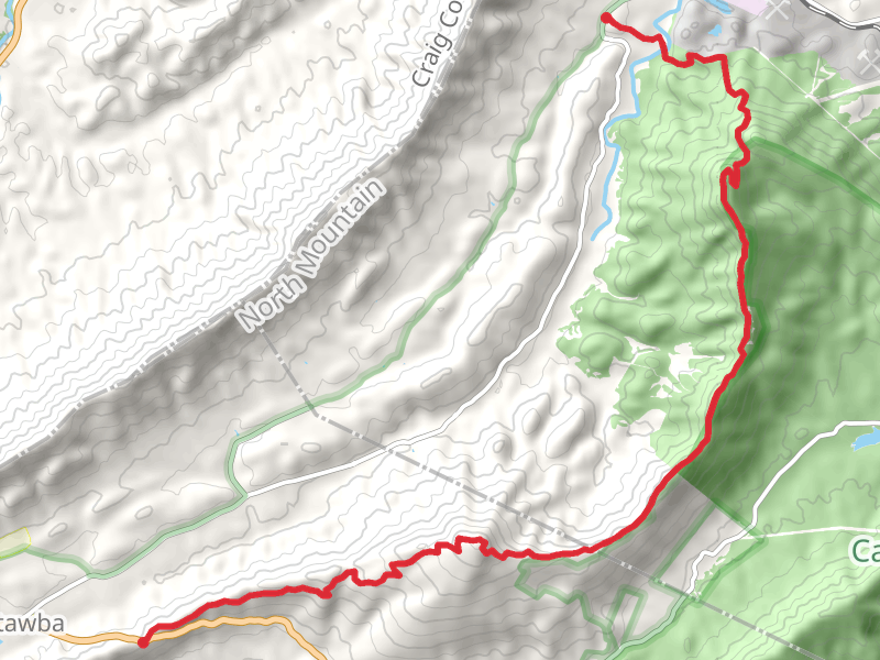 Appalachian, Tinker Mountain and Andy Layne Trail