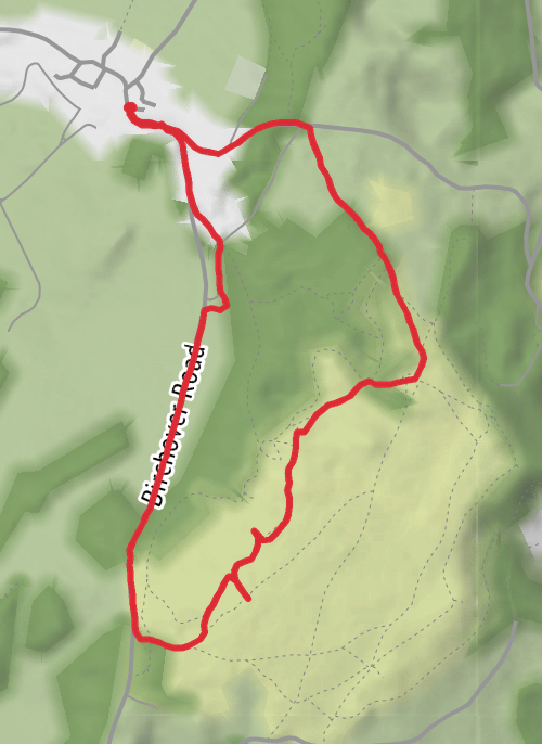 Hike on Stanton in Peak mobile static map