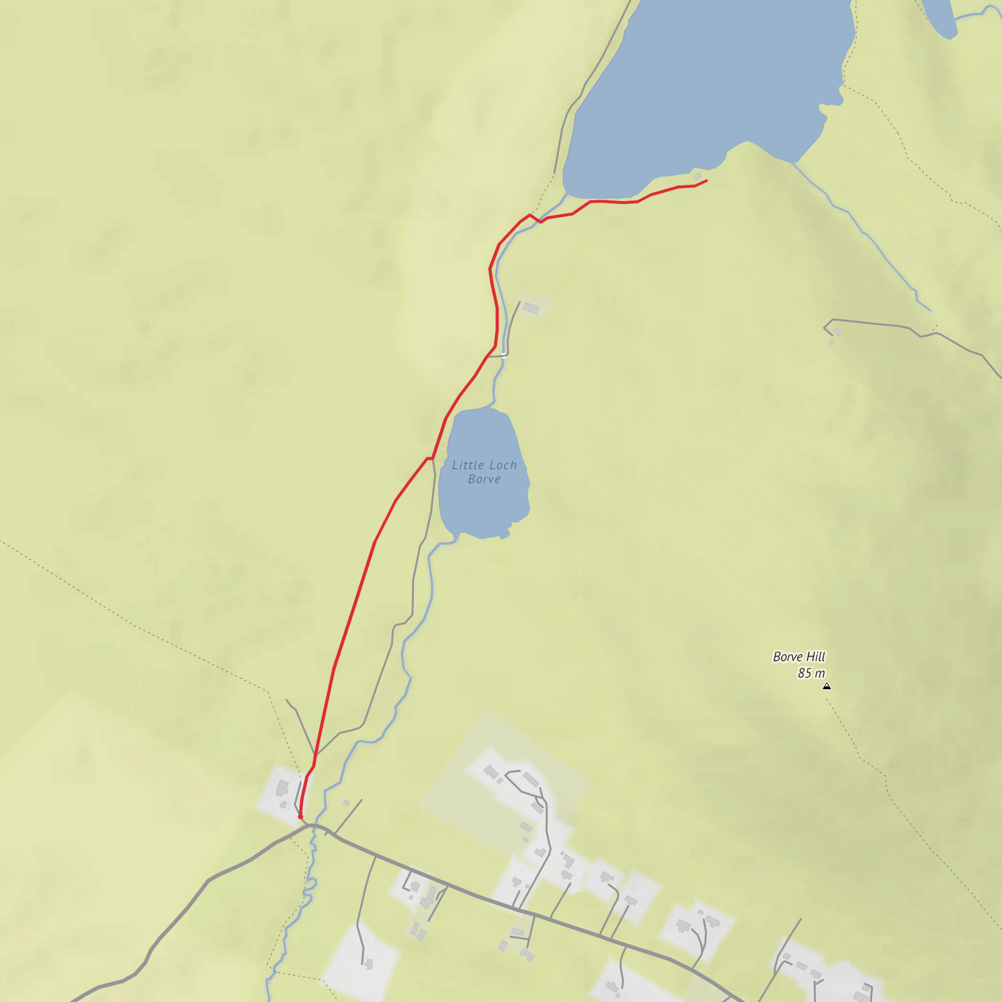 Loch Brusda mobile static map