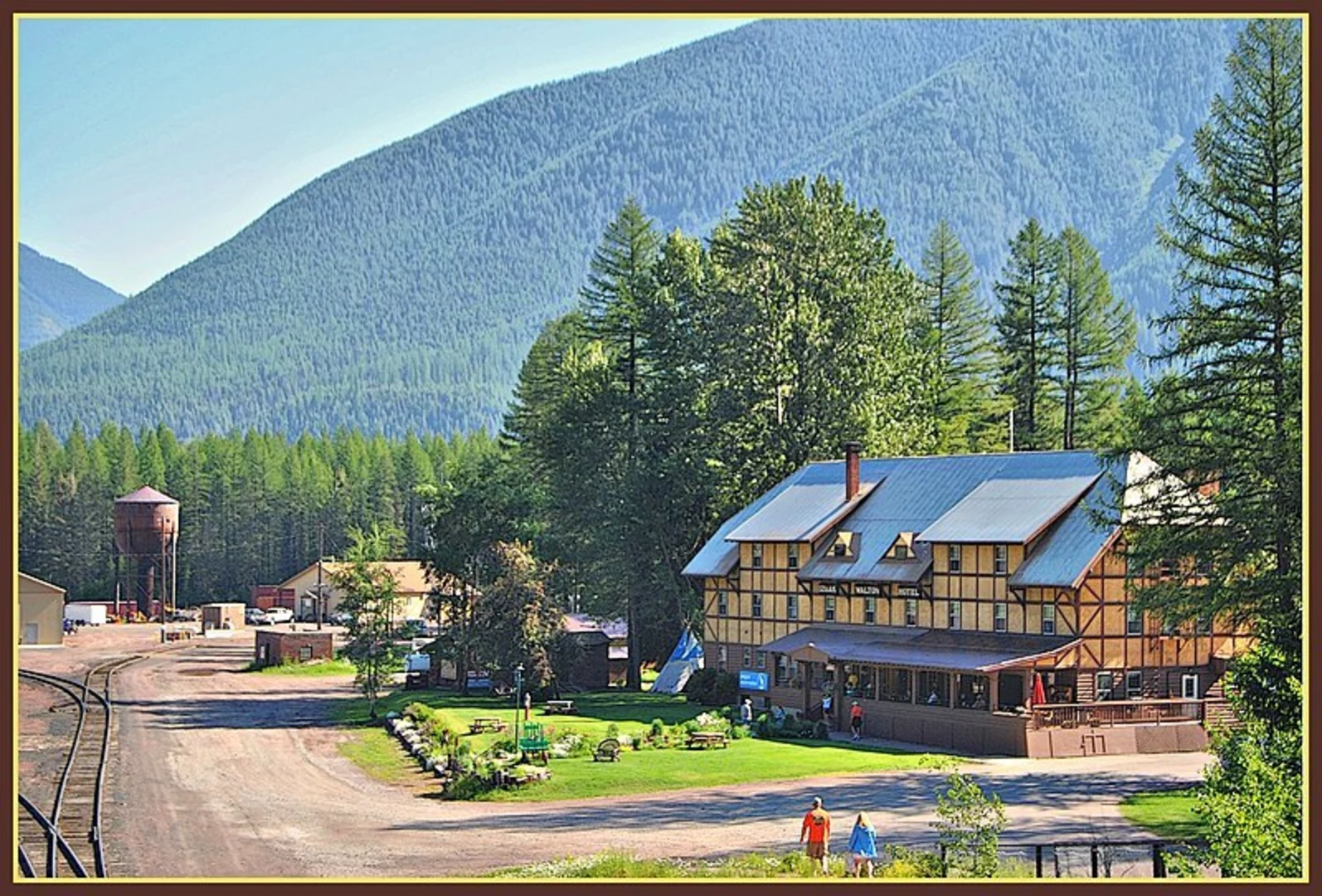 An image depicting the trail Essex Creek Trail and its surrounding area.