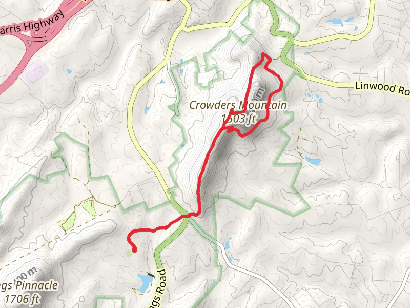 Crowders Mountain Loop Trail