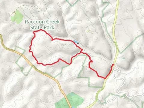 Group Camping Area Lake via Heritage Trail - Blue Loop