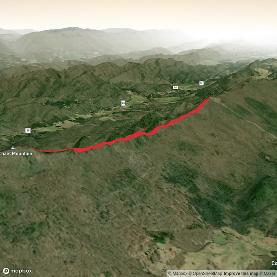 An image depicting the trail Crestline Trail and its surrounding area.