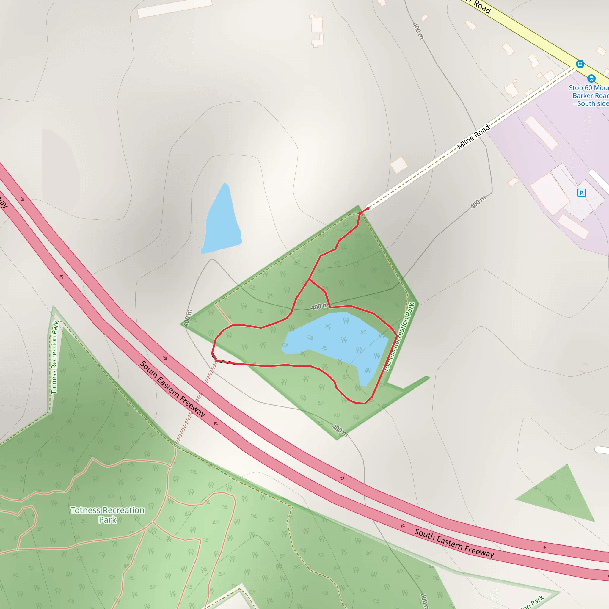 Totness Recreation Park Walk mobile static map