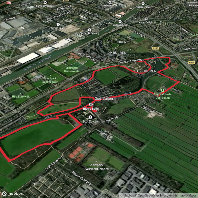 Vecht Loop via Daalse Weg and Waterliniepad