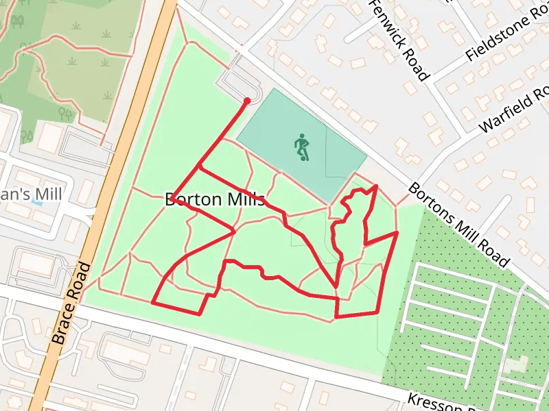 Bortons Mill Road Loop