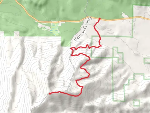 But Mountain Ridge via Pacific Crest Trail