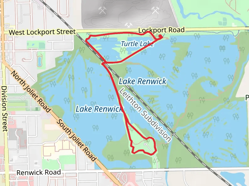 Turtle Lake and Lake Renwick Preserve Loop