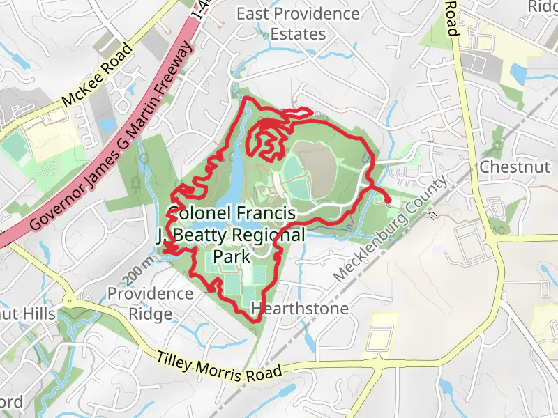 Colonel Francis J Beatty Park Loop