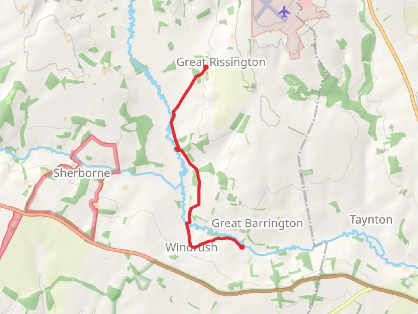 Great Rissington to Windrush Walk | Gloucestershire | England