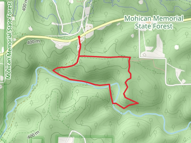 Loop around Pine Run