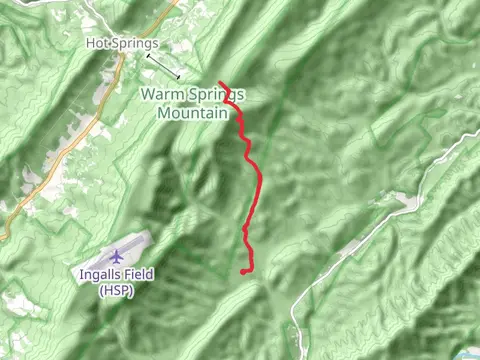 Warm Springs Mountain via Mountain Momma Expert Cross Country