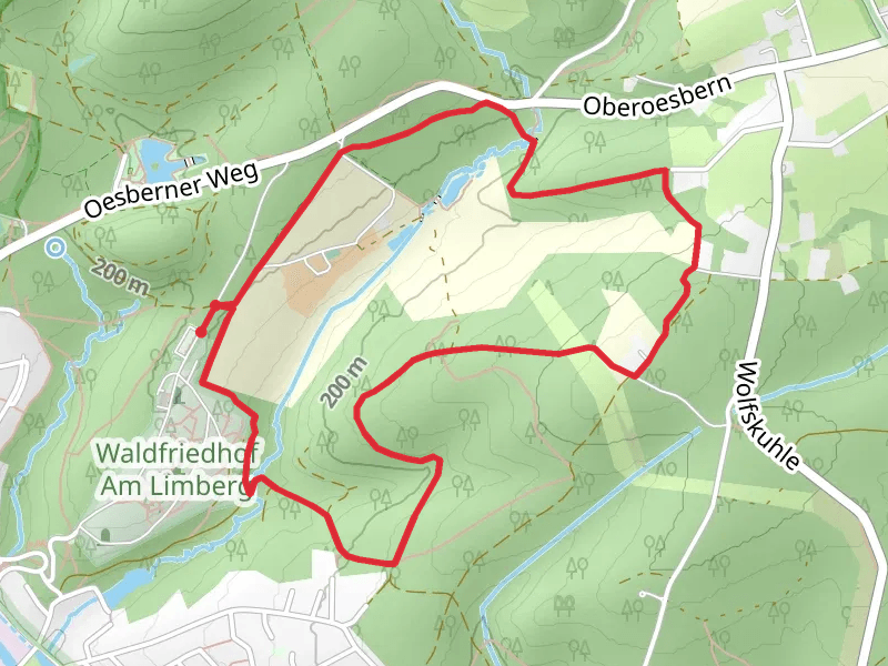 Berkenhofskamp and Rauherfeld Loop via Rund um Oesbern