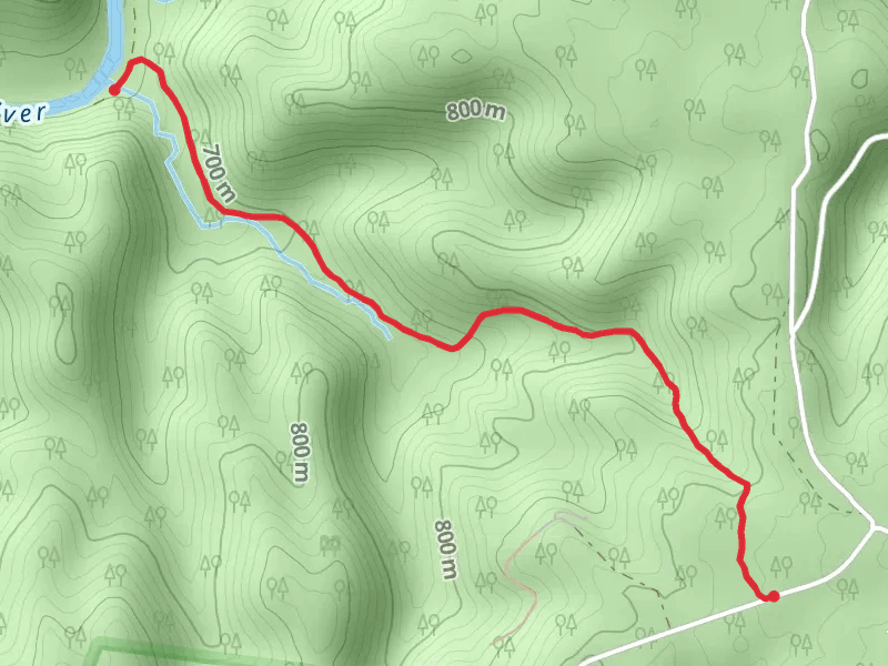 Adkins Rockhouse Trail