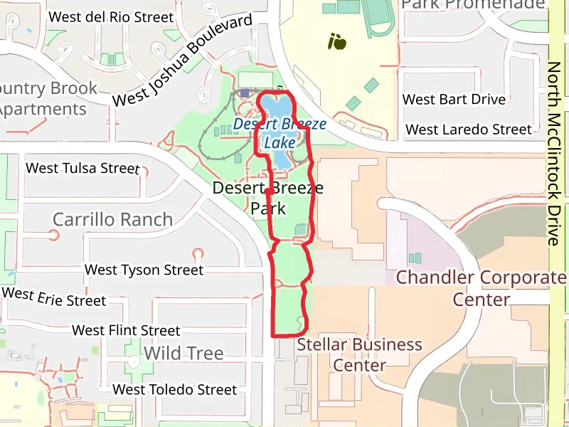 Desert Breeze Park and Lake Loop