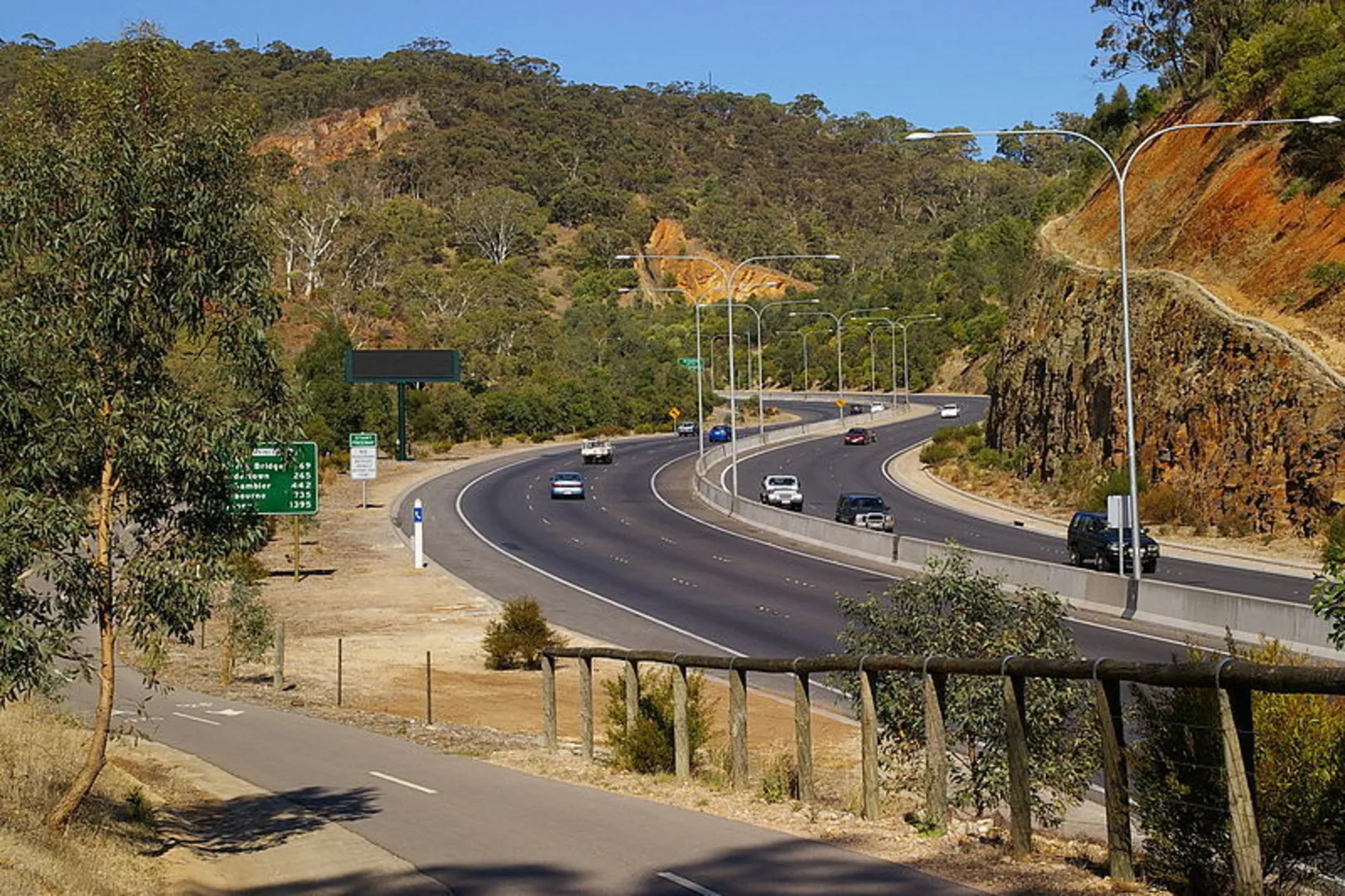An image depicting the trail Burnside Walks - Loop of Circuit A and Circuit B and its surrounding area.