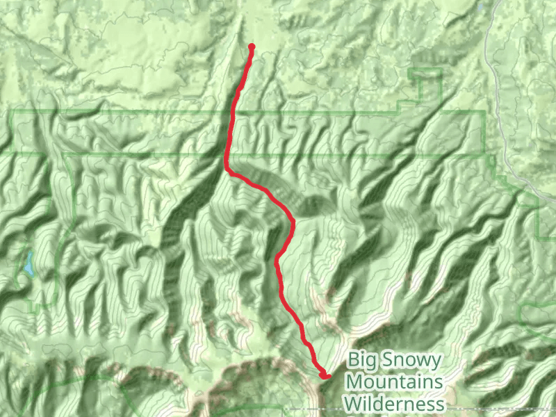 Knife Blade Ridge via Cottonwood Trail