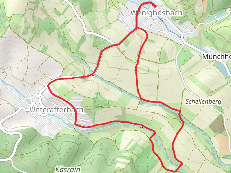 Wenighösbach and Unterafferbach Loop