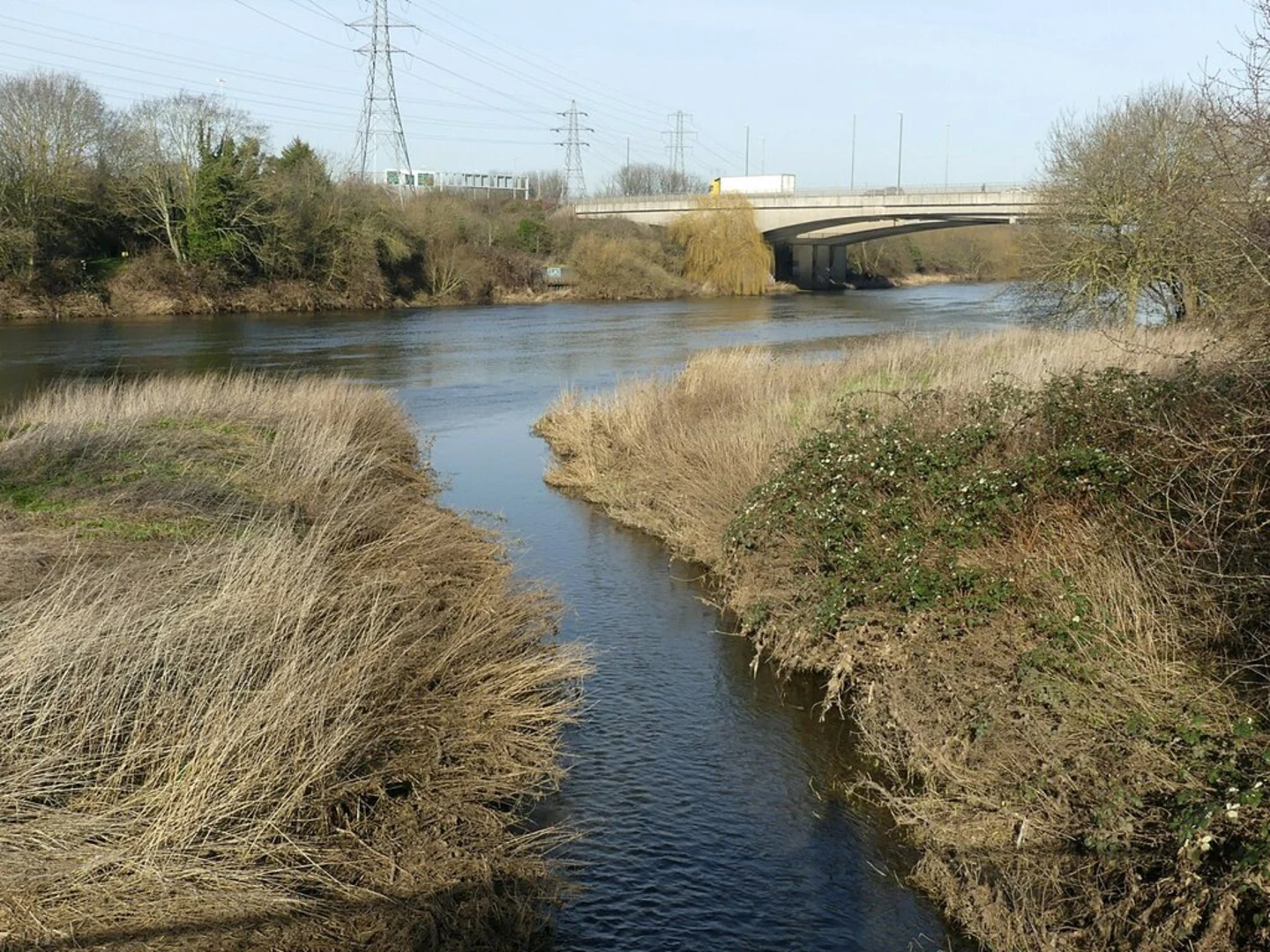 An image depicting the trail Beeston Canal and River Trent via Trent Valley Way and its surrounding area.