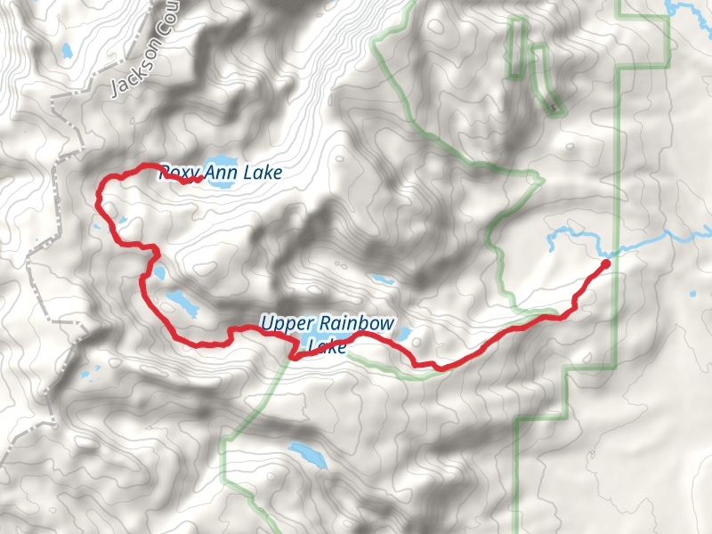 Roxy Ann Lake via Rainbow Lakes Trail
