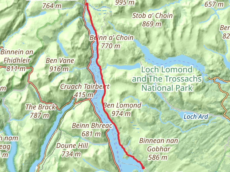 WHW Day 2 (cashel campsite to Beinglas campsite) thumbnail