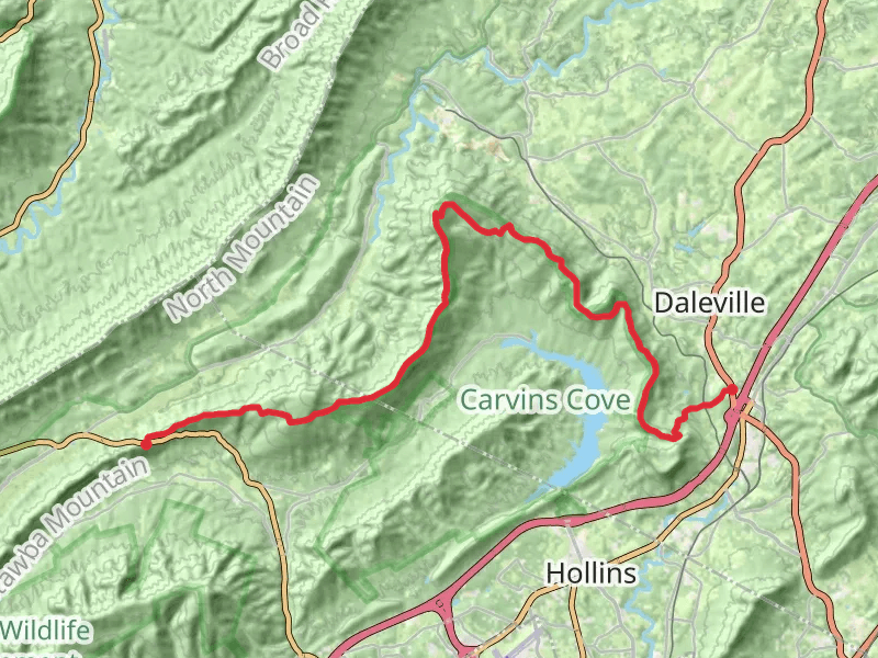 McAfee's Knob and Appalachian Trail - Catawba Valley Drive