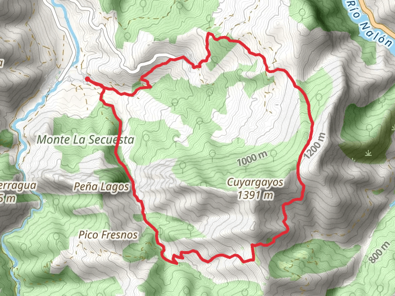 Cuyargayos route