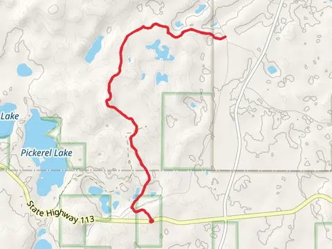 North Country Trail - Pine Island Lake