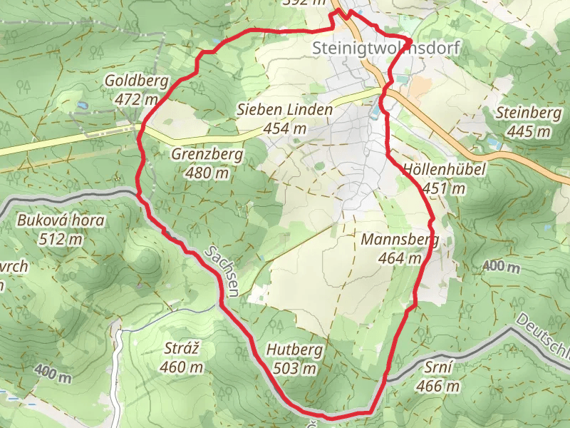 Talsperre Ringenhain and Severn Brook via Severni - Nordkap