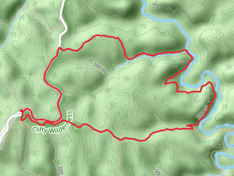 Wildcat Creek and Swift Camp Creek Loop Trail