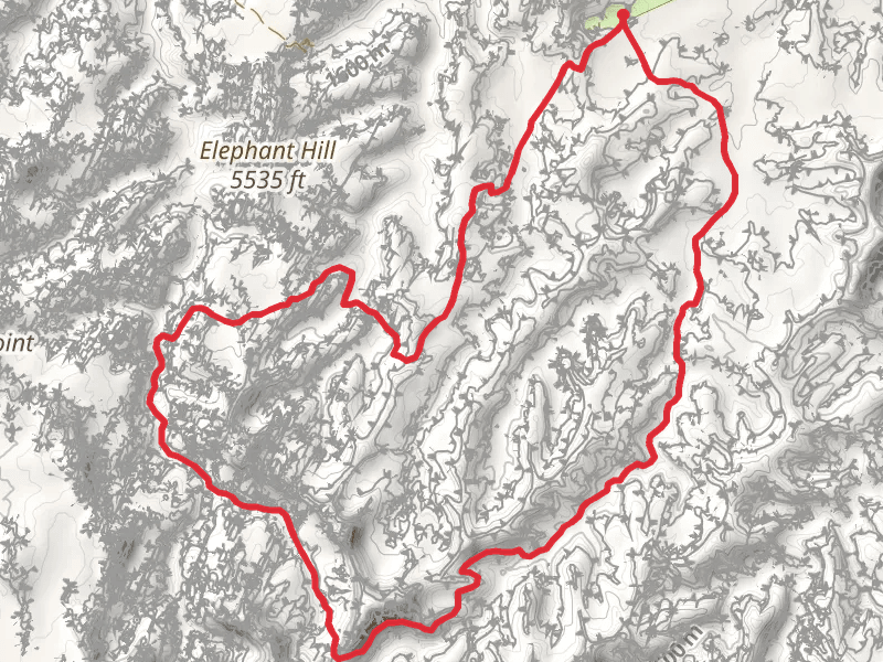 Big Spring Canyon Trail, Druid Arch Trail and Wooden Shoe Canyon Trail