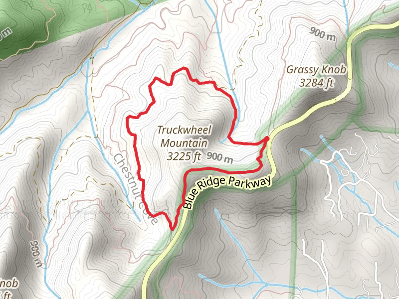 Truckwheel Mountain Loop From Sleepy Gap Trail