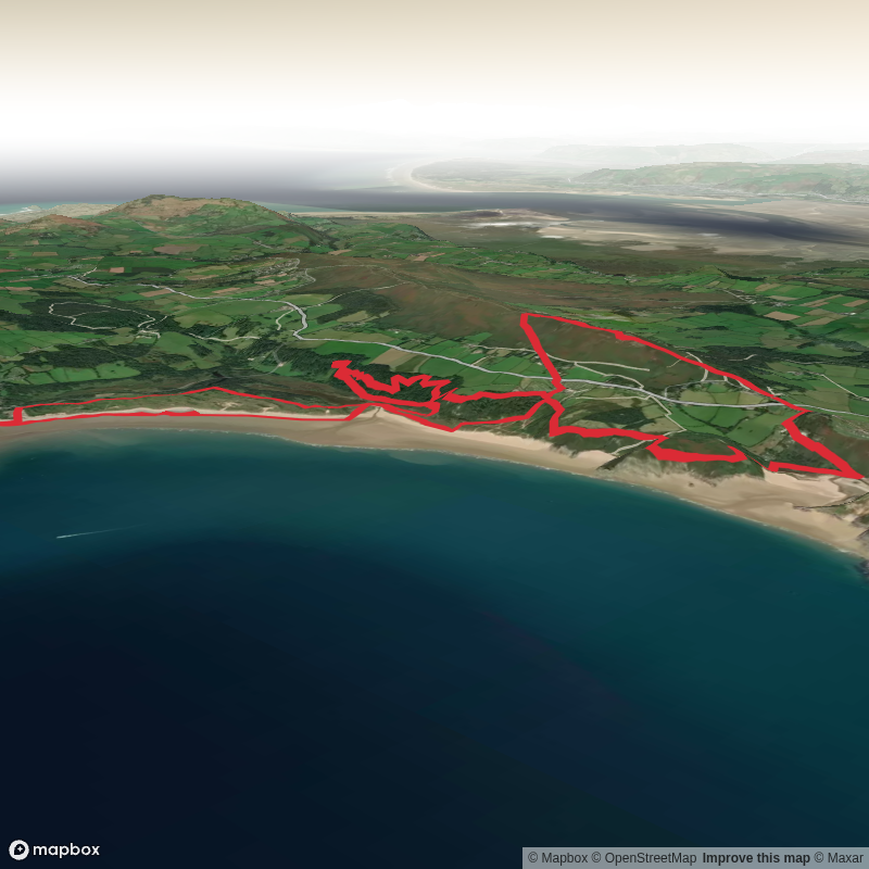 Three Cliffs Bay, Tor Bay, Oxwich, Nicholaston Woods and Cefn Bryn (9)
