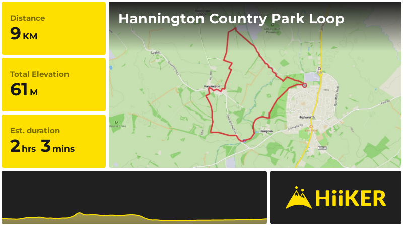 Hannington Country Park Loop | Swindon | England