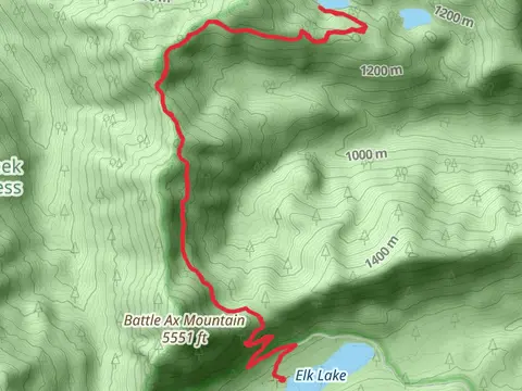 Upper Twin Lake via Bagby Trail