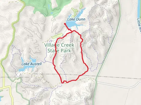 Village Creek State Park Loop